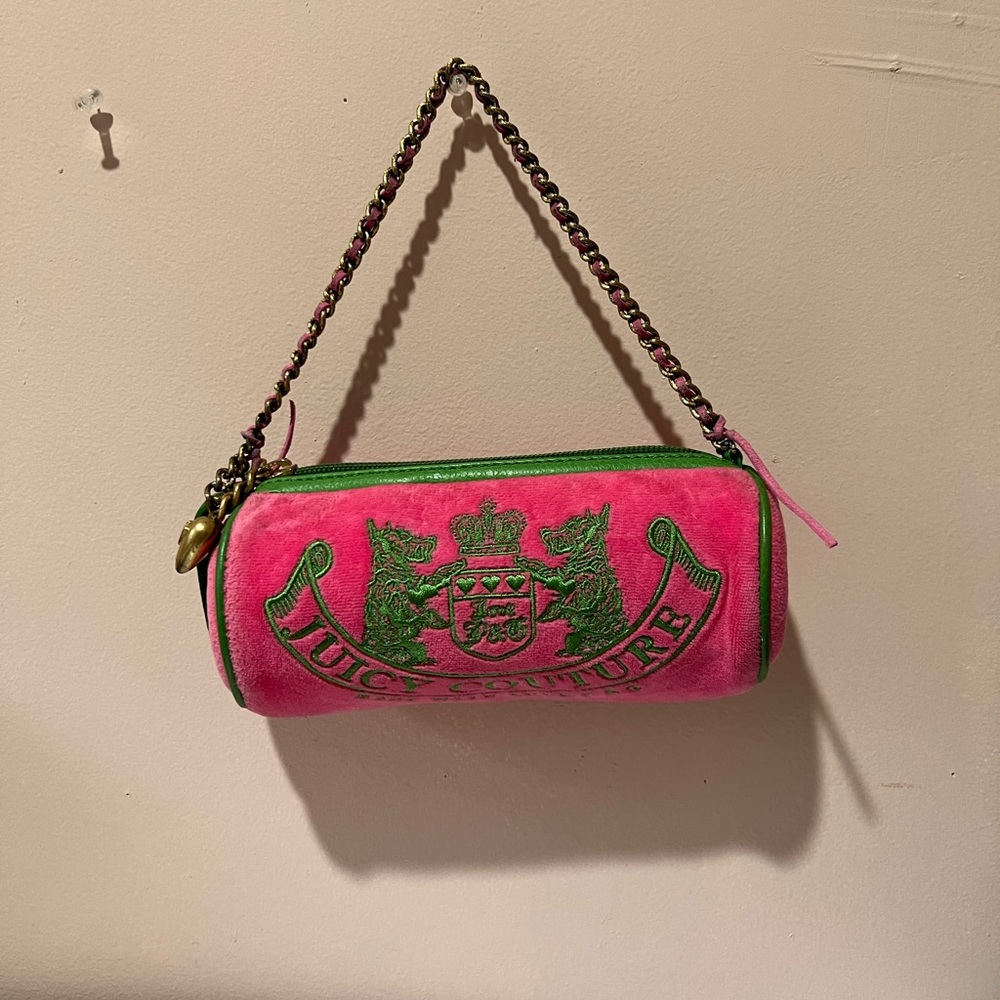 Juicy couture y2k vintage barrel mini purse